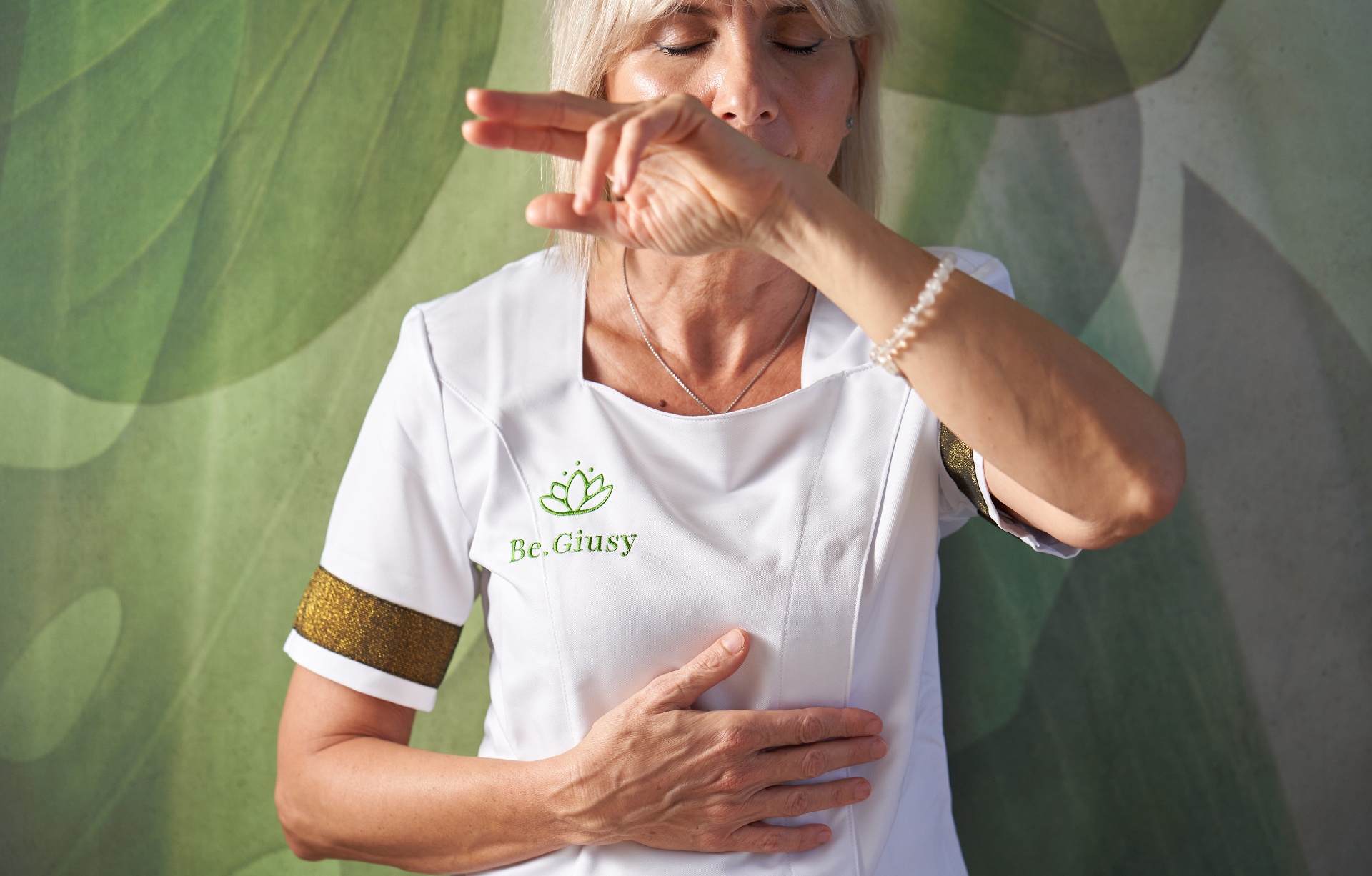 Giusy Manzotti in meditazione